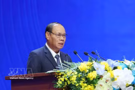El miembro del Buró Político e integrante permanente del Secretariado del Comité Central del Partido Popular Revolucionario de Laos, Vilay Lakhamfong. (Foto: Archivo de VNA)