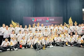 Los atletas vietnamitas ganan 18 medallas en Campeonato Mundial de Pencak Silat 2024. (Foto: Ministerio de Cultura, Deportes y Turismo)