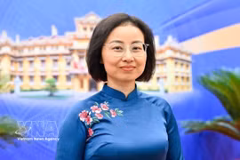 La embajadora de Vietnam en Dinamarca, Nguyen Le Thanh. (Foto: VNA)