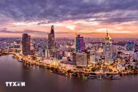 Panorama de Ciudad Ho Chi Minh (Foto: VNA)