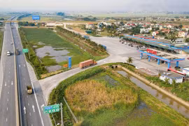 Una estación de descanso en el tramo Cao Bo-Mai Son de la autopista Norte-Sur. (Foto: baochinhphu.vn)