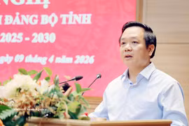 El secretario del Comité del Partido de Hung Yen,Pham Quang Ngoc (Foto: VNA)