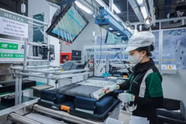 En la fábrica Regza Vietnam Electronics, provincia de Dong Nai. (Foto: VNA)