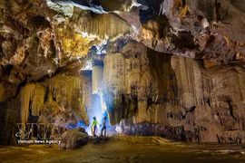 Descubren nueva cueva en Parque Nacional de Phong Nha-Ke Bang