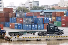 Las exportaciones son uno de los factores clave para el crecimiento económico de Vietnam. (Foto: VNA)
