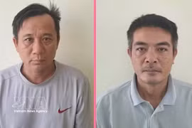 Los acusados son Le Thanh Son (izquierda) y Nguyen Thanh Hung (Foto: VNA)