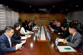 Panorama de la reunión (Foto: congthuong.vn)