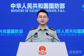 Jiang Bin, portavoz del Ministerio de Defensa Nacional de China y subdirector general de su Oficina de Información. (Foto: CMG)