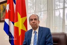 El embajador de Cuba en Vietnam, Rogelio Polanco Fuentes (Foto: VNA)