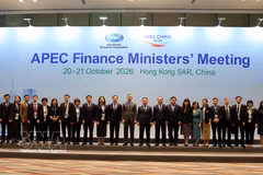 La delegación vietnamita que asiste a la conferencia. Foto: VNA