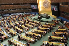 En la sesión plenaria del CDHNU para elegir a sus miembros para el período 2026-2028 (Foto: VNA)