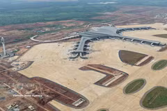 El aeropuerto de Long Thanh se prepara para su inauguración comercial en diciembre 