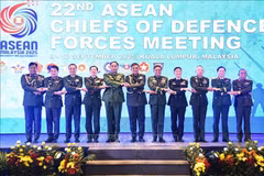 La 22ª Reunión de Jefes de Fuerzas de Defensa de la ASEAN se inaugura en Kuala Lumpur, Malasia (Fuente: VNA)