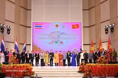 Ceremonia con motivo del 81.º aniversario del Día Nacional de Vietnam en la provincia de Khon Kaen, Tailandia, el 29 de agosto (Foto: VNA)