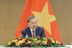 El secretario general del Partido Comunista de Vietnam, To Lam (Fuente: VNA)
