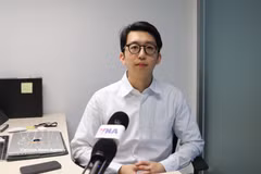 El profesor asociado Yucheng Lin, de la Universidad de la Ciudad de Hong Kong. Foto: VNA
