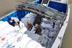 Filipinas es uno de los principales mercados de exportación de arroz de Vietnam. (Foto: VNA)