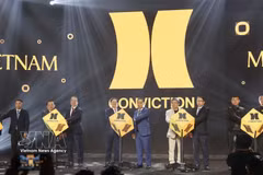 En la ceremonia de inauguración del Festival de Tecnología de Ciudad Ho Chi Minh - Conviction 2026. Foto: VNA