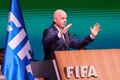 El presidente de la FIFA, Gianni Infantino (Foto: Xinhua/VNA)