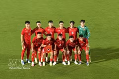La selección sub-23 de Vietnam (Fuente: VNA)