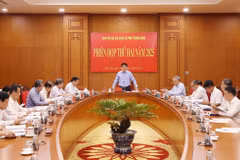El presidente Luong Cuong habla en el evento (Fuente: VNA)