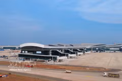 Una parte del aerropuerto de Long Thanh (Fuente: VNA)