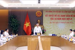 El viceprimer ministro permanente de Vietnam, Nguyen Hoa Binh (Fuente: VNA)