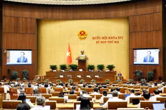 El ministro de Construcción, Tran Hong Minh, habla en la cita (Fuente: VNA)