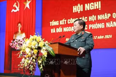 El viceministro de Defensa, coronel general Hoang Xuan Chien (Fuente: VNA)