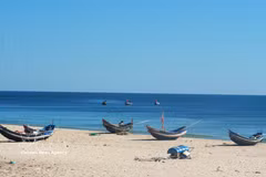 La belleza natural de la playa Cua Viet-Ben Hai 