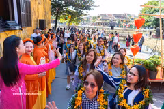 Para 2026, Da Nang aspira a recibir aproximadamente 19,1 millones de turistas, incluidos unos 8,7 millones de visitantes internacionales (Fuente: VNA)