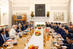 En la reunión (Fuente:VNA)