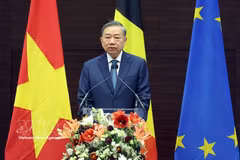 El secretario general del Partido Comunista y presidente de Vietnam, To Lam, destaca la convergencia estratégica entre Vietnam y la Unión Europea (Fuente: VNA)