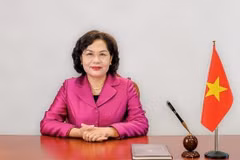 La gobernadora del Banco Estatal de Vietnam (Fuente: VNA)
