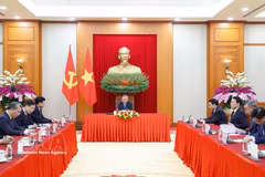 El secretario general del Partido Comunista de Vietnam y presidente de la República, To Lam, en la cita (Fuente: VNA)