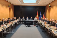 En la cita (Fuente: VNA)