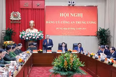 El secretario general del Partido Comunista de Vietnam (PCV), To Lam, habla en el evento (Fuente: VNA)