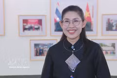 La embajadora de Tailandia en Vietnam, Urawadee Sriphiromya (Fuente: VNA)