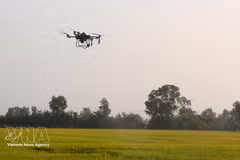 Simulacro con UAV “Hecho en Vietnam”: un escudo para proteger el espacio aéreo nacional