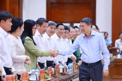El primer ministro vietnamita, Le Minh Hung, participa en la cita (Fuente: VNA)
