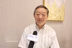 El profesor Zhu Chenming, director honorario del Instituto de Estudios de Asia Meridional y Sudeste Asiático de la Academia de Ciencias Sociales de la provincia china de Yunnan. Foto: VNA