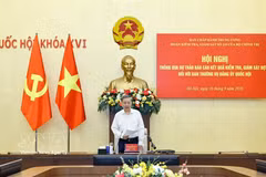 El secretario general del Partido Comunista y presidente de Vietnam, To Lam, habla en la cita (Fuente: VNA)