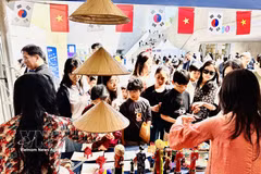 El stand de Vietnam en el festival (Fuente: VNA)