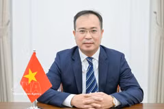 el embajador de Vietnam en Kirguistán, Nguyen Thanh Le