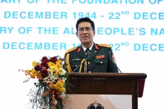 El agregado militar de Vietnam en Tailandia, Pho Trieu Cuong (Fuente: VNA)
