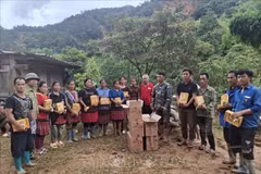La Cruz Roja de Vietnam ha aprobado un paquete de ayuda humanitaria urgente por un valor aproximado de 25 mil 600 dólares (Fuente: VNA)