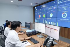 Centro de Monitoreo y Operaciones Inteligentes (COI) de la ciudad de Da Nang (Fuente: VNA)