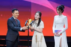 La tiradora Trinh Thu Vinh fue galardonada como Atleta Femenina del Año 9Fuente: VNA)