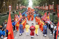 La provincia norvietnamita de Phu Tho ha organizado de manera integral y cuidadosa los preparativos para el Festival del Templo de los Reyes Hung 2026 (Fuente: VNA)