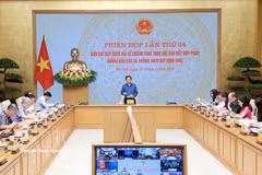 El viceprimer ministro de Vietnam Ho Quoc Dung habla en la cita (Fuente: VNA)